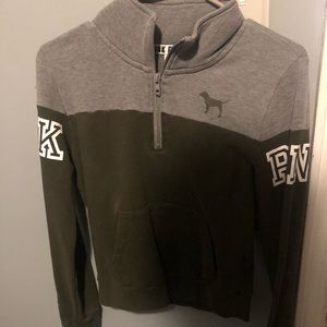 Pink quarter zip 1/4